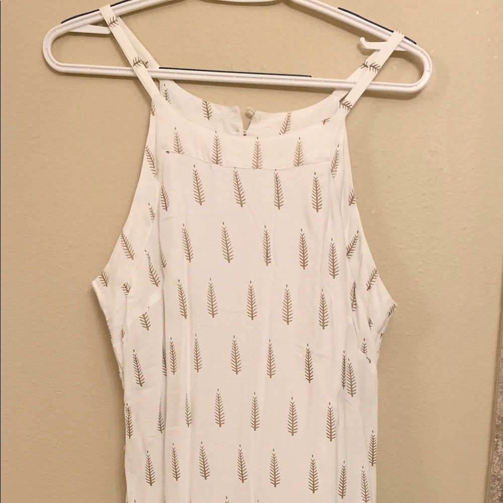 Lapogee white summer dress